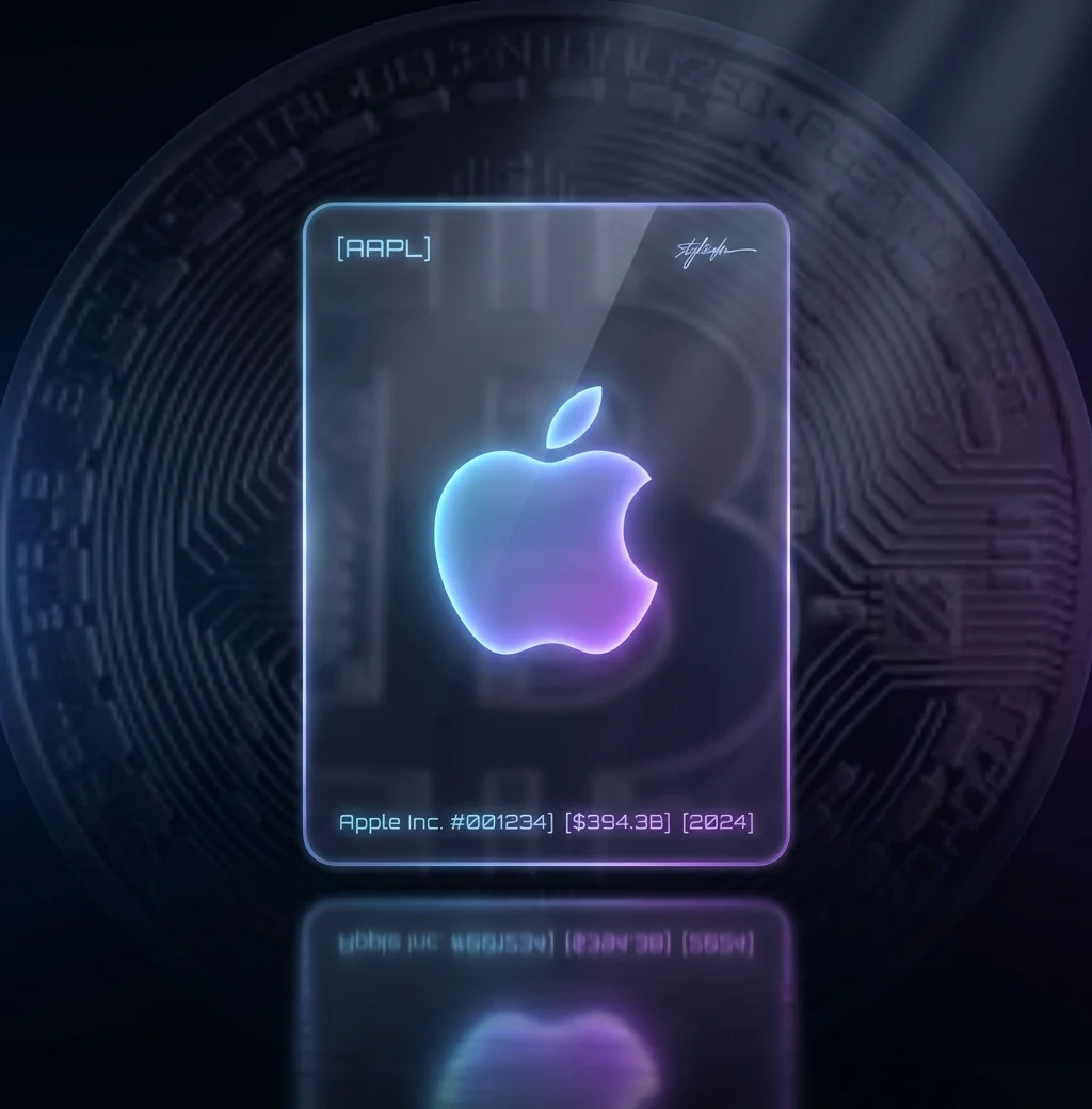 Futuristic Logo Trading Card - Nano banana AI generated result