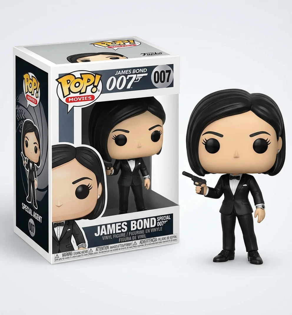 Funko Pop Figure Box - Nano banana AI generated result