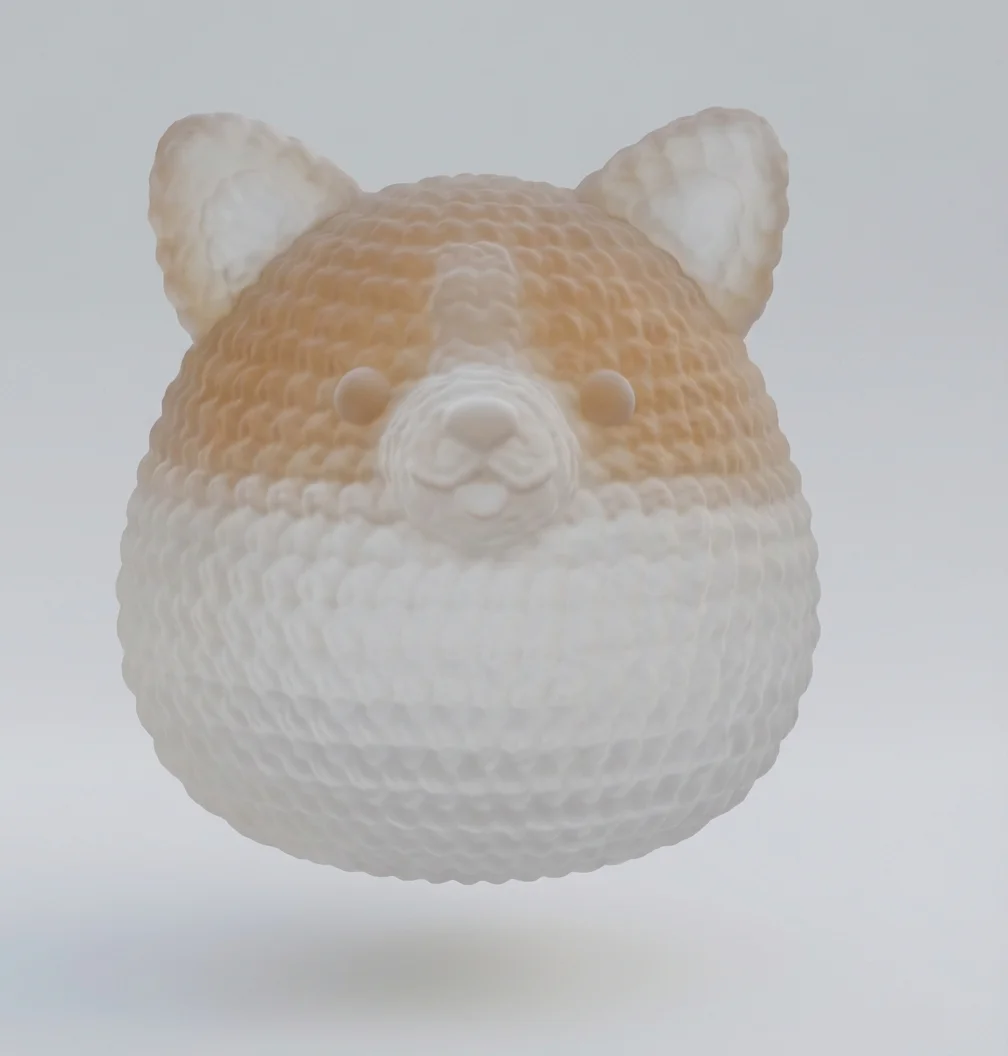 3D Translucent Glass Effect - Nano banana AI generated result