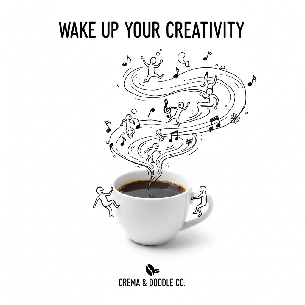 Creative Doodle Ad Design - Nano banana AI generated result