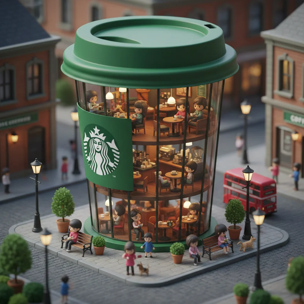 Chibi Architecture Design - Nano banana AI generated result