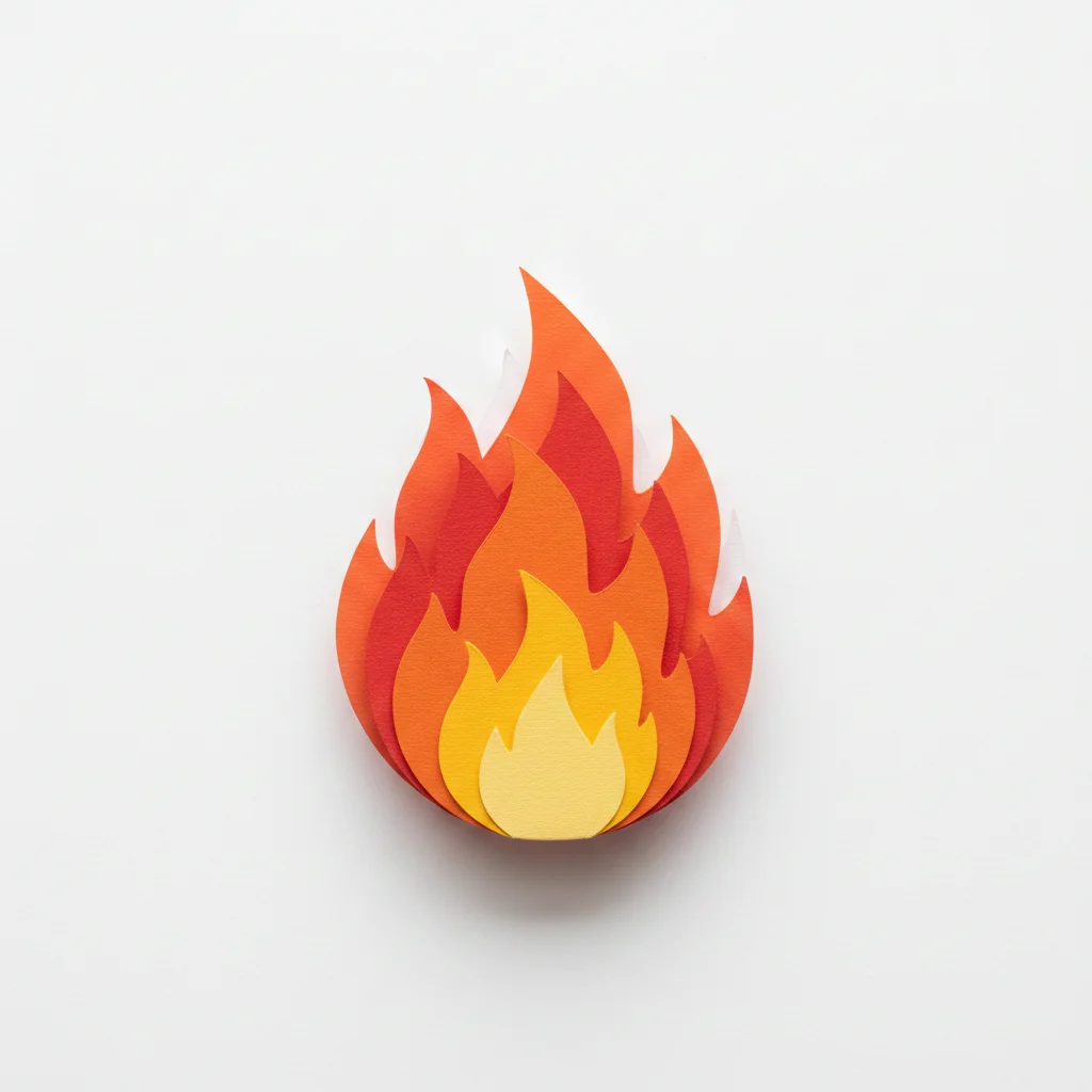 Paper Art Style Icon - Nano banana AI generated result