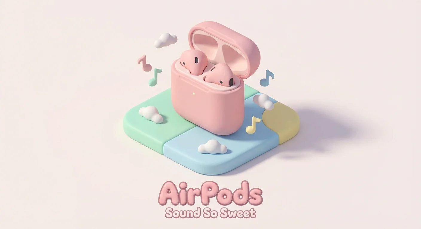 Pastel Product Ad - Nano banana AI generated result