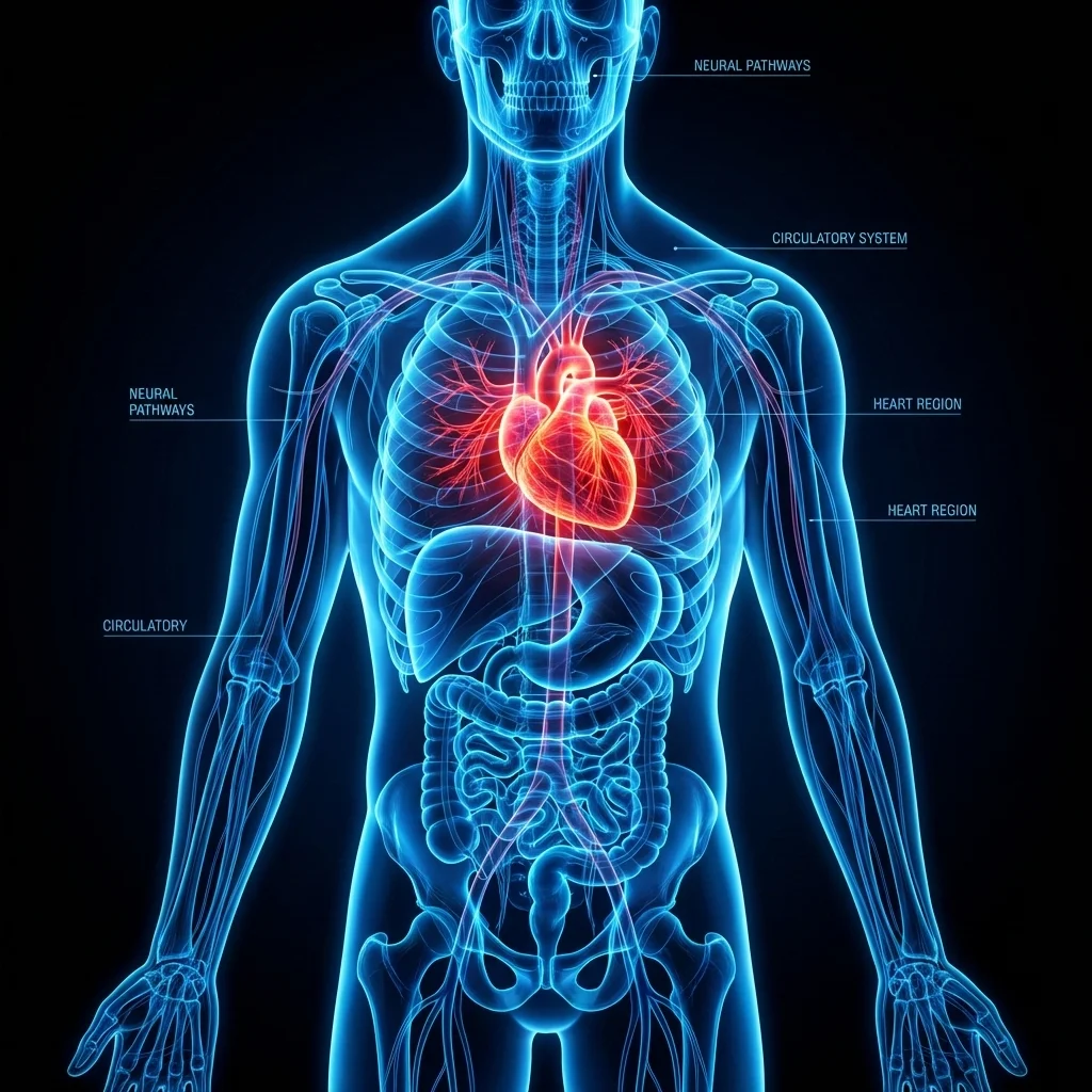 Tech Anatomy Light Map - Nano banana AI generated result
