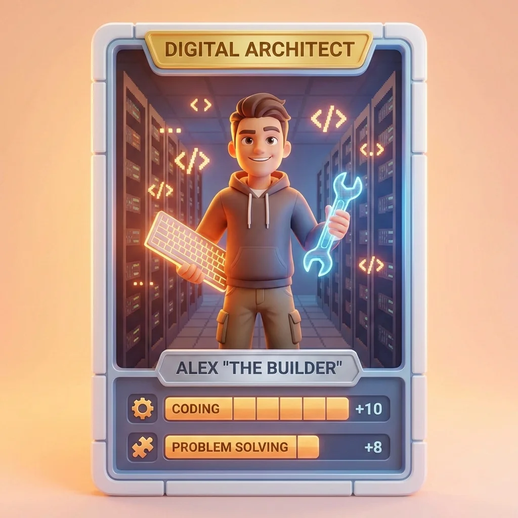 RPG Character Card - Nano banana AI generated result