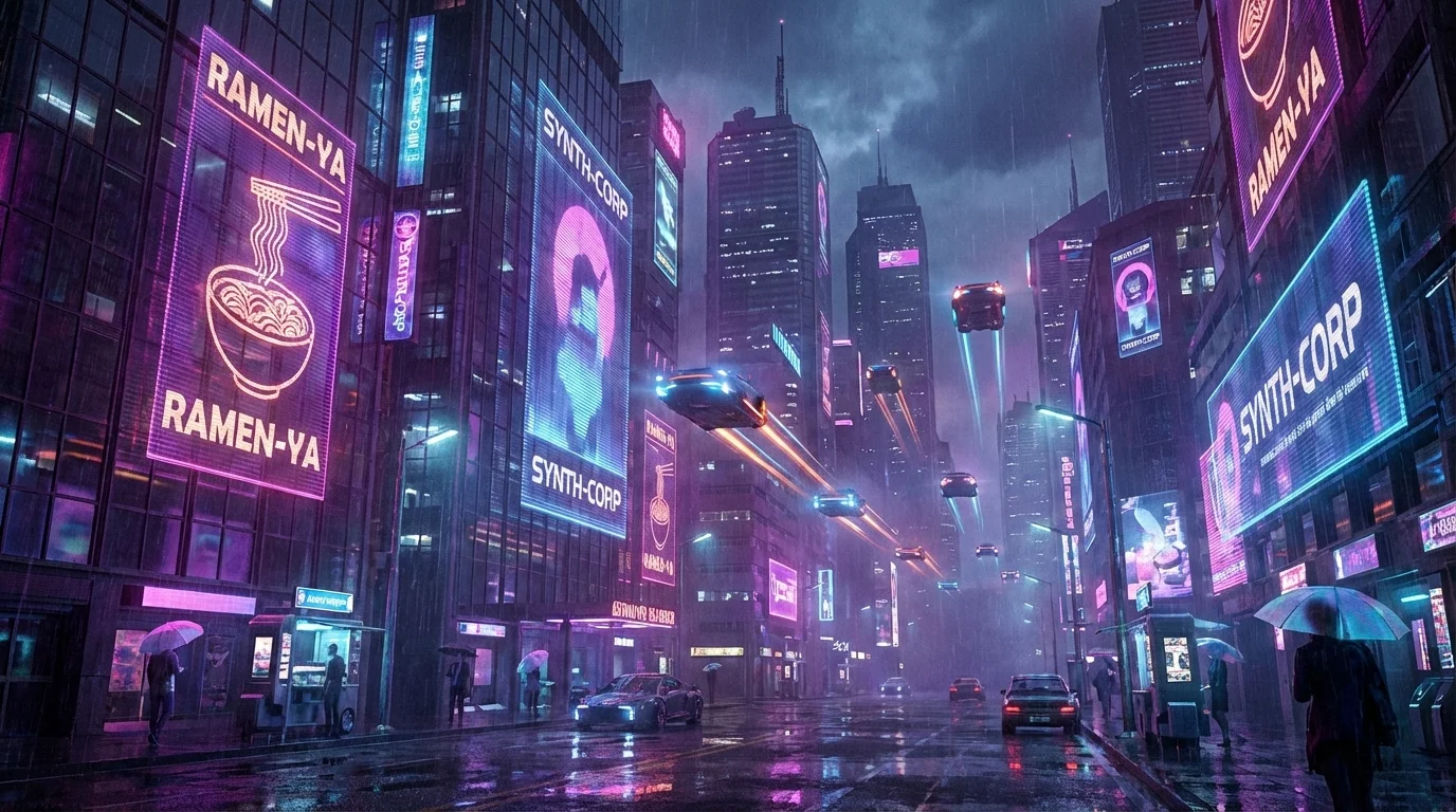 Cyberpunk City - Nano banana AI generated result