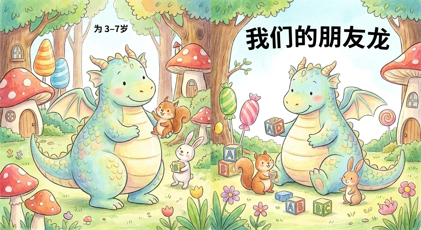 Children's Book Illustration - Nano banana AI generated result