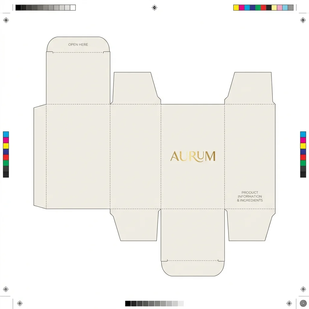 Packaging Template - Nano banana AI generated result