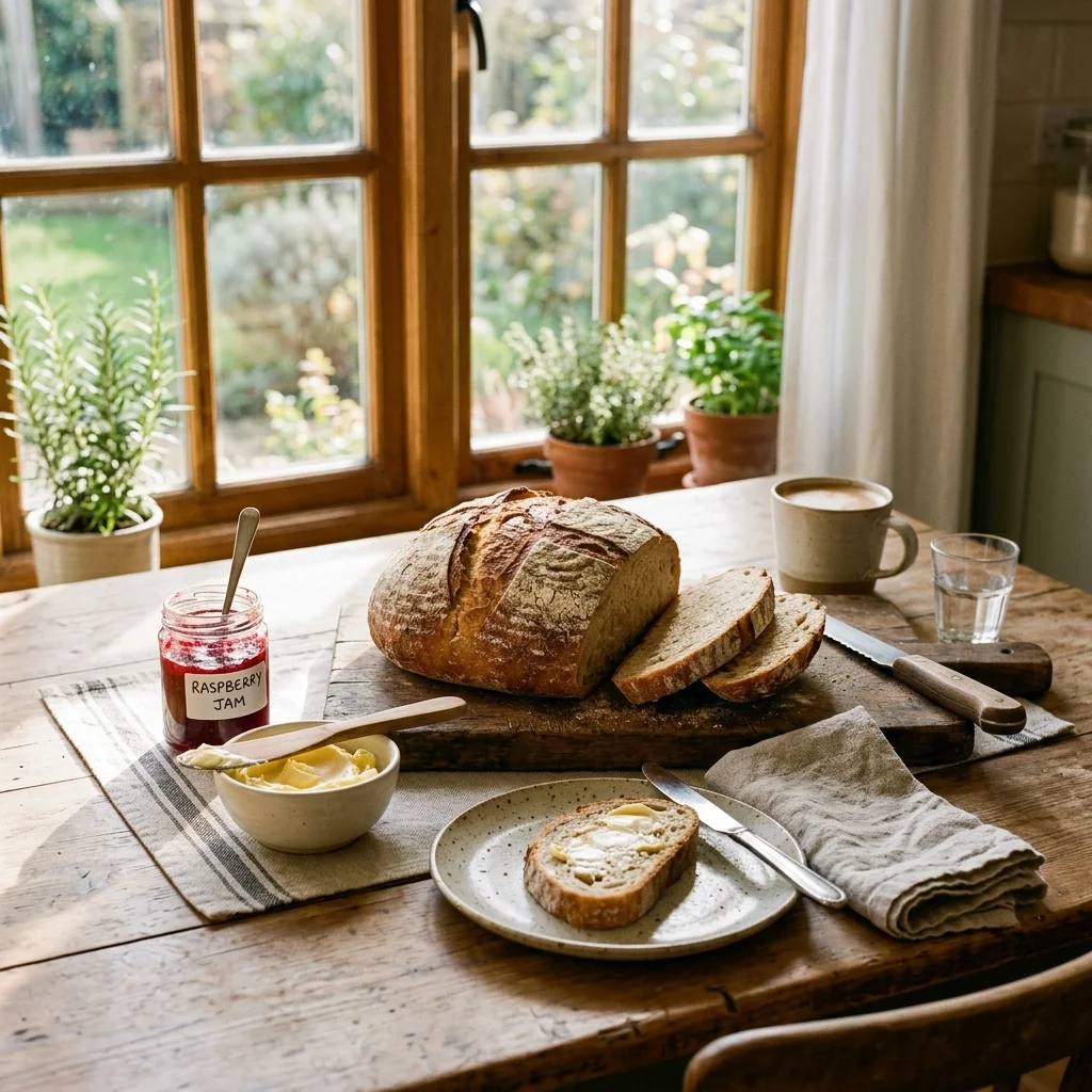 食品场景图-餐桌 — Nano Banana AI-generated image, 食品 场景生活图