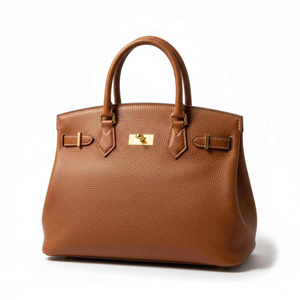 Bag & Accessories White-Background Shot — Nano Banana AI-generated image, E-commerce White-background product shot