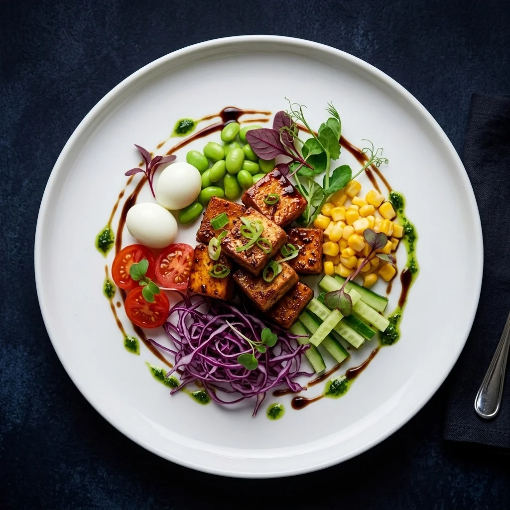 Home Cooking to Fine Dining Plating — Nano Banana 2 AI-generated image, Food & Beverage Plating upgrade