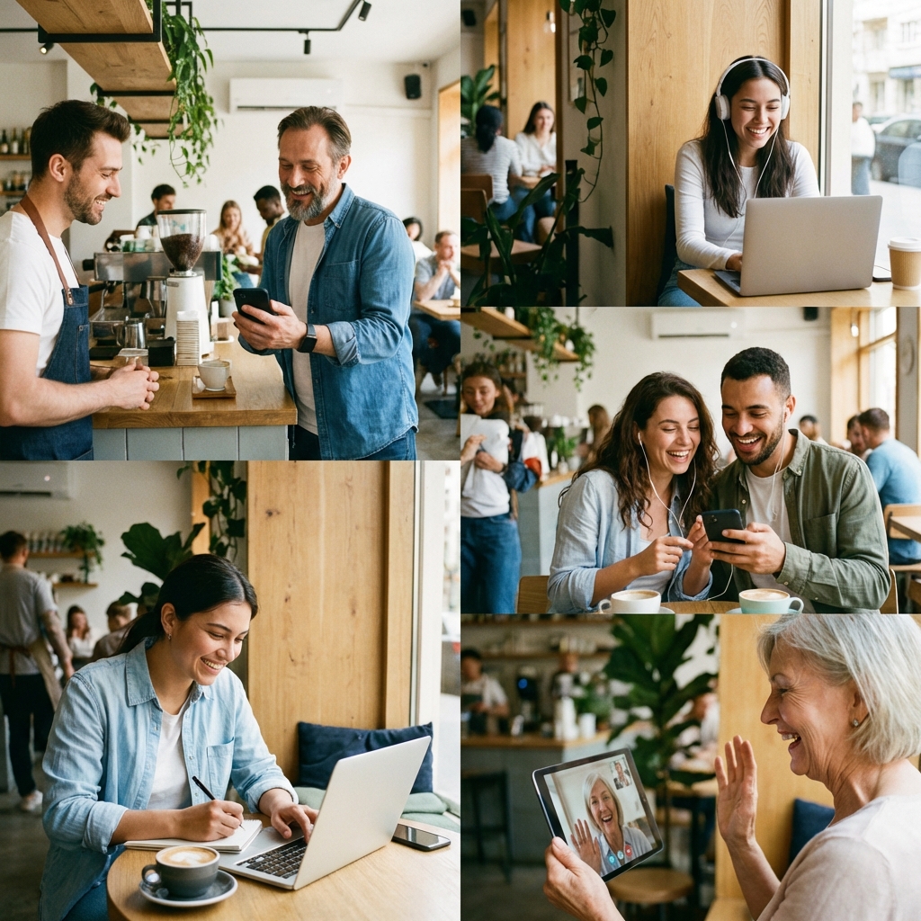 Multi-Character Product Scene — Nano Banana Pro AI-generated image, Advertising Multi-character interaction